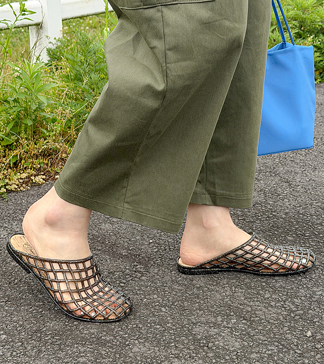 Pure Net Jelly Slippers