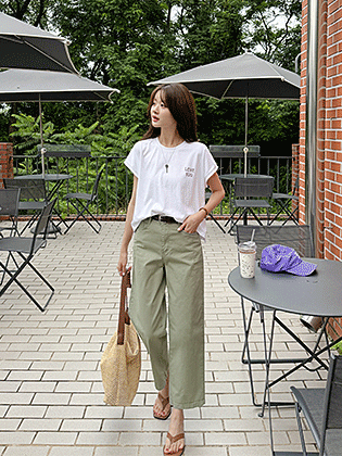 Earth Dart Cut Baggy Pants