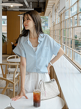 Roy Linen Mood Vertical Shirt