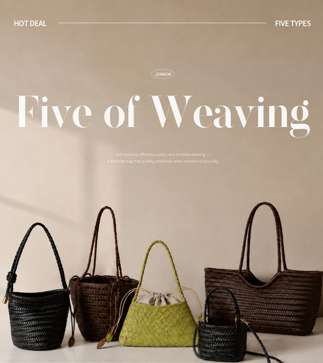 [Dg] Weaving Bag Hot Deal (5 Types)