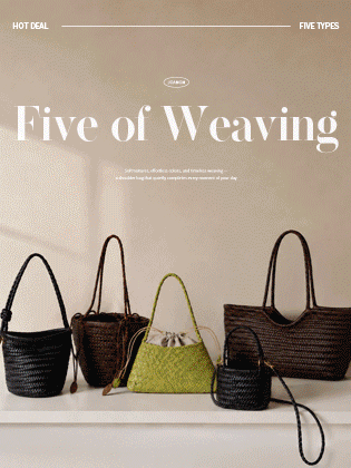 [Dg] Weaving Bag Hot Deal (5 Types)