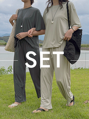 Misty Cool Flowy Pants Set