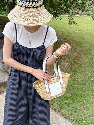 Lumi striped jumpsuit