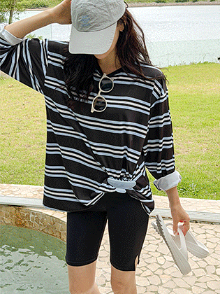 Candy Stripe Rash Guard