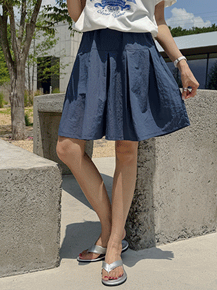 Freeze Washer Culottes Shorts 