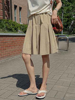Freeze Washer Culottes Shorts 