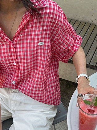 plaid seersucker shirt 