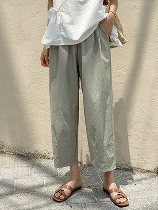 Balloon fit washer baggy pants