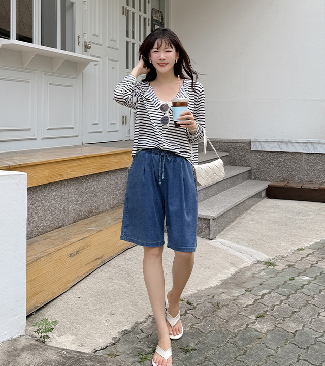 COOL Tencel Denim Shorts
