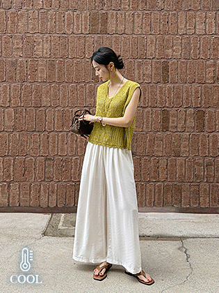 Fluid Wrinkle Banding Pants