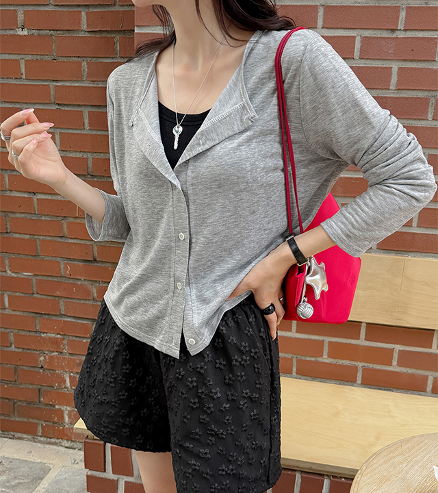 RN Tencel Slub Cardigan