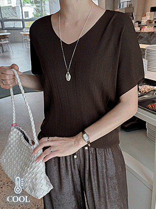 Warp weave cool viscose knit