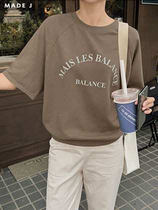 [MADE] Balance Raglan Sweatshirt