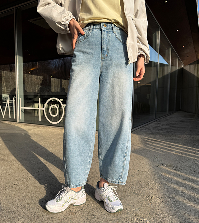 Paul Curve Cut Exhaust Fit Denim