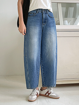 Paul Curve Cut Exhaust Fit Denim
