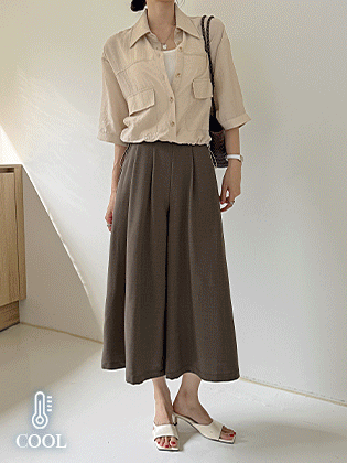 Walnut pocket linen jacket