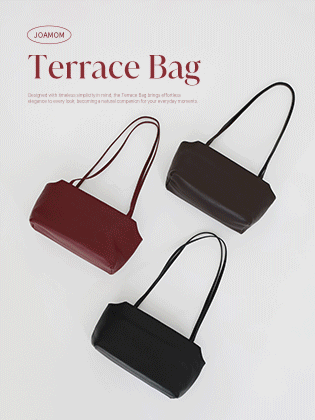 Raw-style lambskin terrace bag