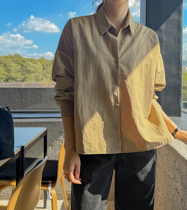 Mentor Patch Back Button Shirt
