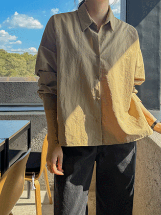 Mentor Patch Back Button Shirt