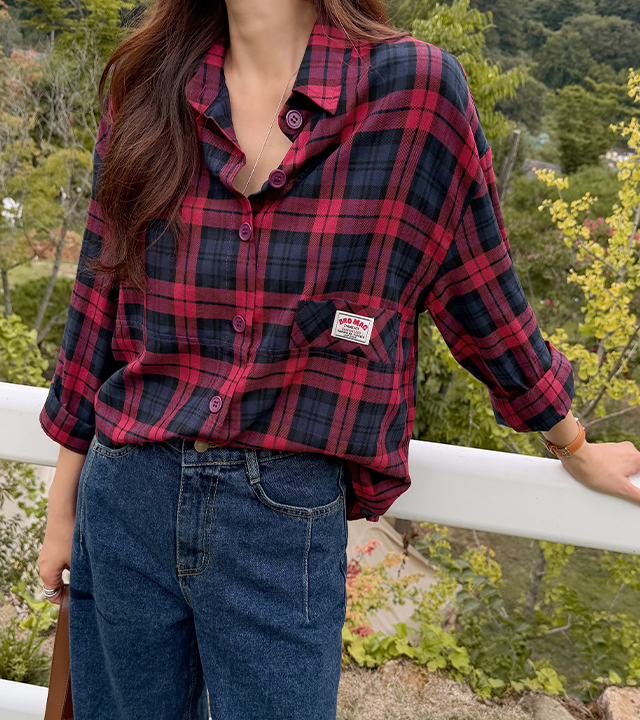 Forest check shirt