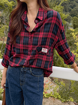 Forest check shirt