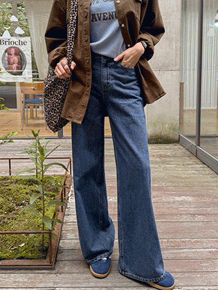 Rio Banding Wide Denim 
