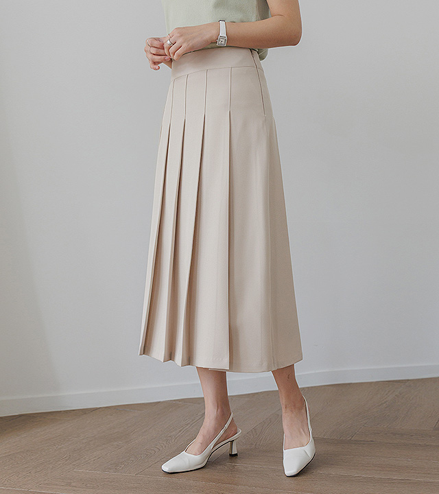 [MADE] Grace Pleated Skirt #LastChance
