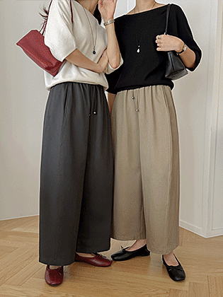 Leon Curve Cotton Pants