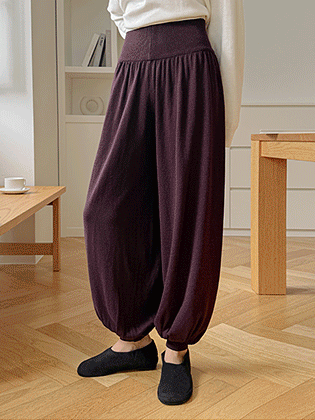 Atelier Knit Harem Pants