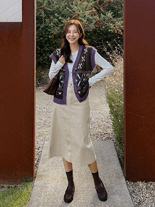 Lapland knit vest