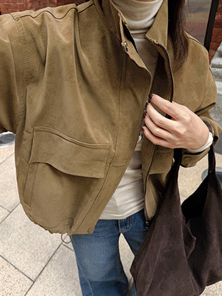 Märchen Flat Leather Jacket