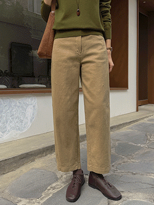 Mason Barrel Cotton Pants