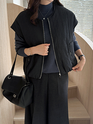Ian Pleats Lightweight Vest
