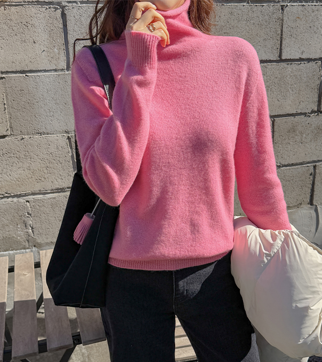 [MADE] Urbane Wholegarment Turtleneck Knit