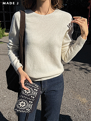 [MADE] Urbane Wholegarment Round Knit