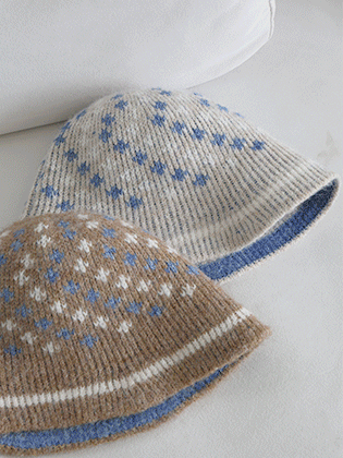 Bern Snowflake Wool Bucket Hat 
