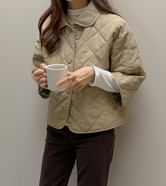 Quilton Diamond Padded Jumper